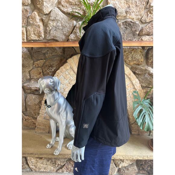 Patagonia Full Zip Black Shell Regulator Jacket Zipped Pockets Men's Size XL - Picture 4 of 10